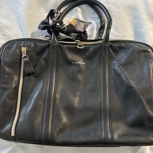 See by Chloe black leather handbag with Twilly